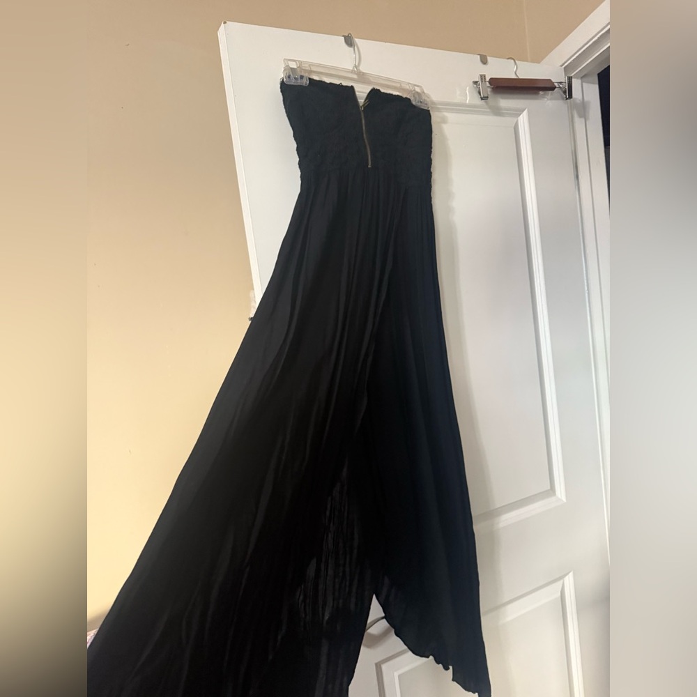Black Strapless Dress - Picture 6 of 8